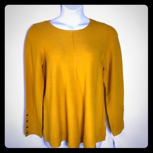 Alfani Woman Ribbed Knit Top